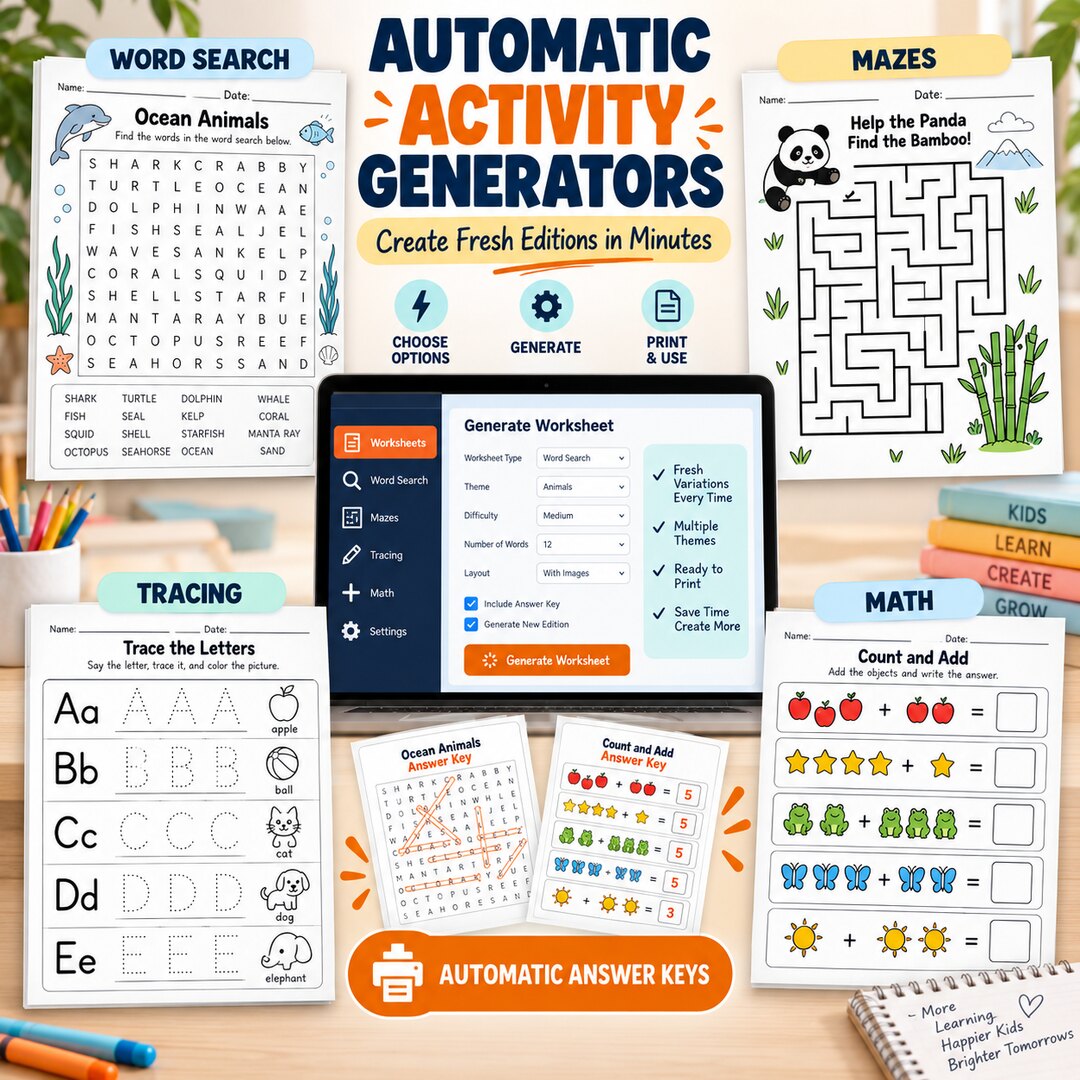 Automatic activity generators