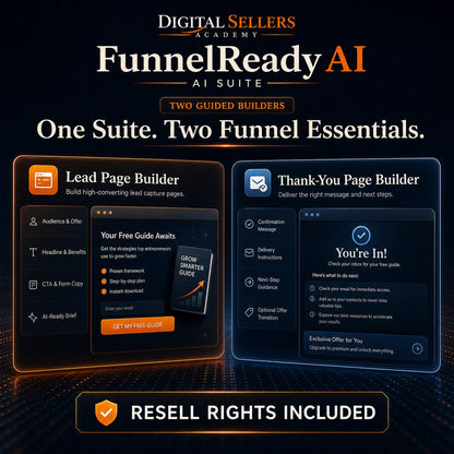 FunnelReady AI & Business Kit with Resell Rights