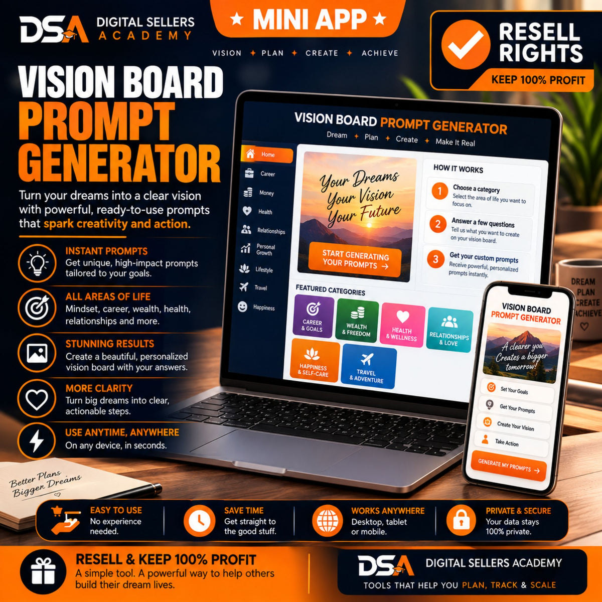 50 Mini Apps: Business & Entrepreneurship + Commercial Resell Rights