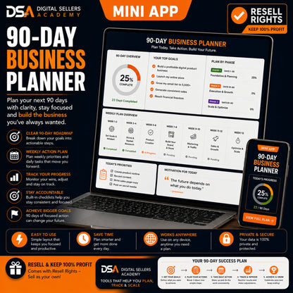 50 Mini Apps: Business & Entrepreneurship + Commercial Resell Rights