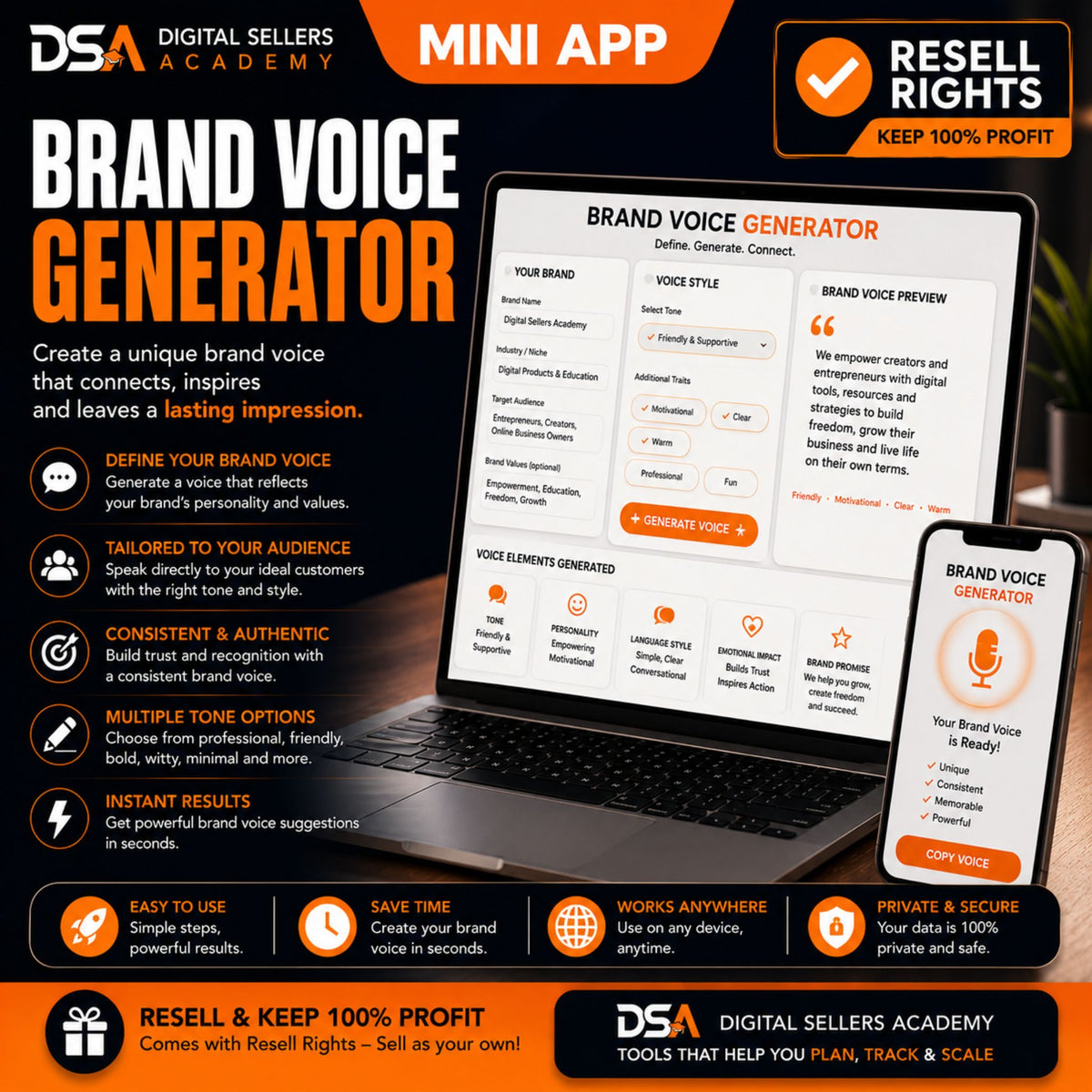 50 Mini Apps: Business & Entrepreneurship + Commercial Resell Rights